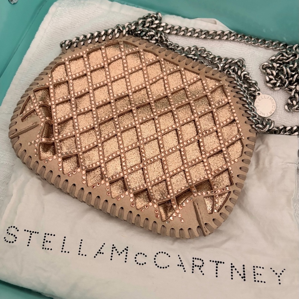 Stella McCartney Rose Gold Shoulder Bag